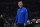 Golden State Warriors head coach Steve Kerr stands on the sidelines during an NBA basketball game against the Los Angeles Clippers in Los Angeles, Sunday, Nov. 28, 2021. (AP Photo/Ashley Landis)