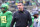 EUGENE, OR - NOVEMBER 27: Oregon Ducks head coach Mario Cristobal oversees pre-game drills during a PAC-12 conference football game between the Oregon State Beavers and Oregon Ducks on November 27, 2021 at Autzen Stadium in Eugene, Oregon. (Photo by Brian Murphy/Icon Sportswire via Getty Images)