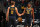 NEW ORLEANS, LA - JANUARY 4: Myles Turner #33 hi-fives Domantas Sabonis #11 of the Indiana Pacers before the game against the New Orleans Pelicans on January 4, 2021 at the Smoothie King Center in New Orleans, Louisiana. NOTE TO USER: User expressly acknowledges and agrees that, by downloading and or using this Photograph, user is consenting to the terms and conditions of the Getty Images License Agreement. Mandatory Copyright Notice: Copyright 2021 NBAE (Photo by Layne Murdoch Jr./NBAE via Getty Images)