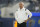 Jacksonville Jaguars head coach Urban Meyer stands on the field before an NFL football game against the Los Angeles Rams Sunday, Dec. 5, 2021, in Inglewood, Calif. (AP Photo/Jae C. Hong )