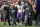 Baltimore Ravens quarterback Lamar Jackson (8) walks off the field after being injured during an NFL football game, Sunday, December 12, 2021 in Cleveland. (AP Photo/Matt Durisko)