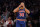 Golden State Warriors guard Stephen Curry blows a kiss at the fans after scoring a 3-point basket during the first half of an NBA basketball game against the New York Knicks, Tuesday, Dec. 14, 2021, at Madison Square Garden in New York. Curry hit his 2,974th career 3-pointer Tuesday night, breaking the record set by Ray Allen. (AP Photo/Mary Altaffer)