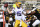 LSU quarterback Myles Brennan throws during the first half of an NCAA college football game against Missouri Saturday, Oct. 10, 2020, in Columbia, Mo. (AP Photo/L.G. Patterson)