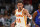ATLANTA, GA - DECEMBER 17: Trae Young #11 of the Atlanta Hawks reacts during the first half against the Denver Nuggets at State Farm Arena on December 17, 2021 in Atlanta, Georgia. NOTE TO USER: User expressly acknowledges and agrees that, by downloading and or using this photograph, User is consenting to the terms and conditions of the Getty Images License Agreement. (Photo by Todd Kirkland/Getty Images)