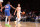 NEW YORK, NY - JUNE 2: Trae Young #11 of the Atlanta Hawks handles the ball against the New York Knicks during Round 1, Game 5 of the 2021 NBA Playoffs on June 2, 2021 at Madison Square Garden in New York City, New York.  NOTE TO USER: User expressly acknowledges and agrees that, by downloading and or using this photograph, User is consenting to the terms and conditions of the Getty Images License Agreement. Mandatory Copyright Notice: Copyright 2021 NBAE  (Photo by Nathaniel S. Butler/NBAE via Getty Images)