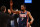 NEW YORK, NEW YORK - DECEMBER 16: Kevin Durant #7 of the Brooklyn Nets celebrates a 114-105 win against the Philadelphia 76ers during their game at Barclays Center on December 16, 2021 in New York City. NOTE TO USER: User expressly acknowledges and agrees that, by downloading and or using this photograph, User is consenting to the terms and conditions of the Getty Images License Agreement. (Photo by Al Bello/Getty Images)