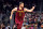 CLEVELAND, OHIO - DECEMBER 26: Kevin Love #0 of the Cleveland Cavaliers celebrates after scoring during the first quarter against the Toronto Raptors at Rocket Mortgage Fieldhouse on December 26, 2021 in Cleveland, Ohio. NOTE TO USER: User expressly acknowledges and agrees that, by downloading and/or using this photograph, user is consenting to the terms and conditions of the Getty Images License Agreement. (Photo by Jason Miller/Getty Images)