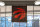 TORONTO, ONTARIO, CANADA - 2019/06/12: Toronto Raptors logo hanging on the wall of a modern skyscraper in the downtown district. Decorations as the Toronto Raptors Basketball team is playing the NBA playoffs for the first time in history. (Photo by Roberto Machado Noa/LightRocket via Getty Images)