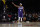 Los Angeles Lakers' Rajon Rondo dribbles the ball during first half of an NBA basketball game against the San Antonio Spurs Thursday, Dec. 23, 2021, in Los Angeles. (AP Photo/Jae C. Hong)