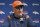 Denver Broncos head coach Vic Fangio attends a news conference after an NFL football game against the Las Vegas Raiders, Sunday, Dec. 26, 2021, in Las Vegas. (AP Photo/David Becker)