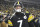 Pittsburgh Steelers quarterback Ben Roethlisberger (7) greets and waves to fans after an NFL football game against the Cleveland Browns, Monday, Jan. 3, 2022, in Pittsburgh. Roethlisberger had said this is probably his last game as a Steeler at their home stadium, Heinz Field. (AP Photo/Don Wright)