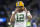 DETROIT, MICHIGAN - JANUARY 09: Aaron Rodgers #12 of the Green Bay Packers looks on before the game against the Detroit Lions at Ford Field on January 09, 2022 in Detroit, Michigan. (Photo by Nic Antaya/Getty Images)