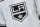 MONTREAL, QC - NOVEMBER 09:  A detailed view of the Los Angeles Kings logo seen during the second period against the Montreal Canadiens at Centre Bell on November 9, 2021 in Montreal, Canada.  The Los Angeles Kings defeated the Montreal Canadiens 3-2 in overtime.  (Photo by Minas Panagiotakis/Getty Images)