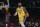 Los Angeles Lakers forward LeBron James (6) dribbles against the Utah Jazz during the second half of an NBA basketball game in Los Angeles, Monday, Jan. 17, 2022. The Lakers won 101-95. (AP Photo/Ringo H.W. Chiu)