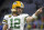 DETROIT, MICHIGAN - JANUARY 09: Aaron Rodgers #12 of the Green Bay Packers warms up before the game against the Detroit Lions at Ford Field on January 09, 2022 in Detroit, Michigan. (Photo by Nic Antaya/Getty Images)