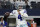 Dallas Cowboys quarterback Dak Prescott (4) looks before throwing a pass in the first half of an NFL wild-card playoff football game against the San Franciso 49ers in Arlington, Texas, Sunday, Jan. 16, 2022. (AP Photo/Tony Gutierrez)