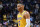 ORLANDO, FL - JANUARY 21: Russell Westbrook #0 of the Los Angeles Lakers looks on during the game against the Orlando Magic on January 21, 2022 at Amway Center in Orlando, Florida. NOTE TO USER: User expressly acknowledges and agrees that, by downloading and or using this photograph, User is consenting to the terms and conditions of the Getty Images License Agreement. Mandatory Copyright Notice: Copyright 2022 NBAE (Photo by Fernando Medina/NBAE via Getty Images)