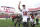 Tampa Bay Buccaneers quarterback Tom Brady (12) waves to the fans after the team defeated the Philadelphia Eagles during an NFL wild-card football game Sunday, Jan. 16, 2022, in Tampa, Fla. (AP Photo/Mark LoMoglio)