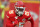 KANSAS CITY, MO - DECEMBER 26: Kansas City Chiefs running back Clyde Edwards-Helaire (25) runs onto the field before an NFL game between the Pittsburgh Steelers and Kansas City Chiefs on Dec 26, 2021 at GEHA Field at Arrowhead Stadium in Kansas City, MO. (Photo by Scott Winters/Icon Sportswire via Getty Images)