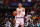 MIAMI, FL - JANUARY 23: Russell Westbrook #0 of the Los Angeles Lakers dribbles the ball during the game against the Miami Heat on January 23, 2022 at FTX Arena in Miami, Florida. NOTE TO USER: User expressly acknowledges and agrees that, by downloading and or using this Photograph, user is consenting to the terms and conditions of the Getty Images License Agreement. Mandatory Copyright Notice: Copyright 2022 NBAE (Photo by Issac Baldizon/NBAE via Getty Images)