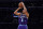 Los Angeles Lakers guard Talen Horton-Tucker (5) shoots during an NBA basketball game against the Atlanta Hawks in Los Angeles, Friday, Jan. 7, 2022. (AP Photo/Ashley Landis)