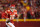 Kansas City Chiefs quarterback Patrick Mahomes looks to pass during the second half of an NFL divisional round playoff football game against the Buffalo Bills, Sunday, Jan. 23, 2022, in Kansas City, Mo. (AP Photo/Charlie Riedel)