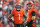 CINCINNATI, OH - NOVEMBER 28: Cincinnati Bengals wide receiver Ja'Marr Chase (1) and quarterback Joe Burrow (9) look at the scoreboard during a stop in play during the game against the Pittsburgh Steelers and the Cincinnati Bengals on November 28, 2021, at Paul Brown Stadium in Cincinnati, OH. (Photo by Ian Johnson/Icon Sportswire via Getty Images)
