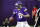 Minnesota Vikings quarterback Kirk Cousins (8) looks to pass during the second half of an NFL football game against the Los Angeles Rams, Sunday, Dec. 26, 2021, in Minneapolis. (AP Photo/Bruce Kluckhohn)