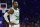 Boston Celtics' Marcus Smart looks on during the first half of an NBA basketball game against the Philadelphia 76ers, Tuesday, Feb. 15, 2022, in Philadelphia. The Celtics won 135-87. (AP Photo/Chris Szagola)