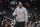 Georgetown head coach Patrick Ewing gestures during the second half of an NCAA college basketball game against Providence, Sunday, Feb. 6, 2022, in Washington. Providence won 71-52. (AP Photo/Nick Wass)