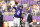 Minnesota Vikings quarterback Kirk Cousins (8) on the field during pregame warmups prior to an NFL football game against the Chicago Bears, Sunday, Jan. 9, 2022 in Minneapolis. (AP Photo/Stacy Bengs)