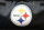 KANSAS CITY, MO - DECEMBER 26: A view of the Pittsburgh Steelers logo on an equipment bag before an NFL game between the Pittsburgh Steelers and Kansas City Chiefs on Dec 26, 2021 at GEHA Field at Arrowhead Stadium in Kansas City, MO. (Photo by Scott Winters/Icon Sportswire via Getty Images)