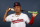 GOODYEAR, ARIZONA - MARCH 22: Jose Ramirez #11 of the Cleveland Guardians poses during Photo Day at Goodyear Ballpark on March 22, 2022 in Goodyear, Arizona. (Photo by Chris Coduto/Getty Images)