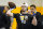 Quarterback Kenny Pickett (8) goes through passing drills during Pittsburgh's football pro day , Monday, March 21, 2022, in Pittsburgh. (AP Photo/Keith Srakocic)
