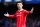LIVERPOOL, ENGLAND - APRIL 09: Cristiano Ronaldo of Manchester United reacts during the Premier League match between Everton and Manchester United at Goodison Park on April 9, 2022 in Liverpool, United Kingdom. (Photo by Robbie Jay Barratt - AMA/Getty Images)
