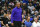 Sacramento Kings head coach Alvin Gentry shouts to an official over a call during the second half of an NBA basketball game against the Orlando Magic, Saturday, March 26, 2022, in Orlando, Fla. (AP Photo/John Raoux)