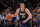 DENVER, CO - APRIL 24: Nikola Jokic #15 of the Denver Nuggets dribbles the ball against the Golden State Warriors during Round 1 Game 4 of the 2022 NBA Playoffs on April 24, 2022 at the Ball Arena in Denver, Colorado. NOTE TO USER: User expressly acknowledges and agrees that, by downloading and/or using this Photograph, user is consenting to the terms and conditions of the Getty Images License Agreement. Mandatory Copyright Notice: Copyright 2022 NBAE (Photo by Bart Young/NBAE via Getty Images)