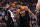 SALT LAKE CITY, UT - APRIL 8: Donovan Mitchell #45 talks to Rudy Gobert #27 of the Utah Jazz during the game against the Phoenix Suns on April 8, 2022 at vivint.SmartHome Arena in Salt Lake City, Utah. NOTE TO USER: User expressly acknowledges and agrees that, by downloading and or using this Photograph, User is consenting to the terms and conditions of the Getty Images License Agreement. Mandatory Copyright Notice: Copyright 2022 NBAE (Photo by Melissa Majchrzak/NBAE via Getty Images)