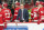 DETROIT, MI - OCTOBER 16: Detroit Red Wings head coach Jeff Blashill tries to get the attention of the referee during the third period of a game between the Detroit Red Wings and the Vancouver Canucks on October 16, 2021 at Little Caesars Arena in Detroit, MI. (Photo by Roy K. Miller/Icon Sportswire via Getty Images)