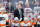 WINNIPEG, MB - APRIL 27: Interim Head Coach Mike Yeo of the Philadelphia Flyers looks on from the bench during first period action against the Winnipeg Jets at the Canada Life Centre on April 27, 2022 in Winnipeg, Manitoba, Canada. (Photo by Jonathan Kozub/NHLI via Getty Images)