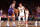 NEW ORLEANS, LA - APRIL 28: Jose Alvarado #15 of the New Orleans Pelicans plays defense on Chris Paul #3 of the Phoenix Suns during Round 1 Game 6 of the 2022 NBA Playoffs on April 28, 2022 at the Smoothie King Center in New Orleans, Louisiana. NOTE TO USER: User expressly acknowledges and agrees that, by downloading and or using this Photograph, user is consenting to the terms and conditions of the Getty Images License Agreement. Mandatory Copyright Notice: Copyright 2022 NBAE (Photo by Ned Dishman/NBAE via Getty Images)