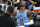 SAN FRANCISCO, CALIFORNIA - MAY 07: Ja Morant #12 of the Memphis Grizzlies sits on the bench and reacts after a team trainer examines his knee during a time out against the Golden State Warriors in the second half of Game Three of the Western Conference Semifinals of the NBA Playoffs at Chase Center on May 07, 2022 in San Francisco, California. NOTE TO USER: User expressly acknowledges and agrees that, by downloading and or using this photograph, User is consenting to the terms and conditions of the Getty Images License Agreement. (Photo by Thearon W. Henderson/Getty Images)