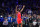 PHILADELPHIA, PA - MAY 8: James Harden #1 of the Philadelphia 76ers reacts during Game 4 of the 2022 NBA Playoffs Eastern Conference Semifinals on May 8, 2022 at Wells Fargo Center in Philadelphia, Pennsylvania. NOTE TO USER: User expressly acknowledges and agrees that, by downloading and/or using this Photograph, user is consenting to the terms and conditions of the Getty Images License Agreement. Mandatory Copyright Notice: Copyright 2022 NBAE (Photo by Jesse D. Garrabrant/NBAE via Getty Images)