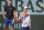 PARIS, FRANCE May 19. Novak Djokovic of Serbia watched by coach Goran Ivanisevic during practice on Court Philippe Chatrier in preparation for the 2022 French Open Tennis Tournament at Roland Garros on May 19th 2022 in Paris, France. (Photo by Tim Clayton/Corbis via Getty Images)