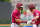 CHARLOTTE, NC - MAY 25: James Tibbs (22) of the Florida St. Seminoles gives Jaime Ferrer (7) a high five after scoring a run during the ACC Baseball Championship Tournament between the Florida St. Seminoles and the Virginia Cavaliers on May 25, 2022, at Truist Field in Charlotte, NC. (Photo by David Jensen/Icon Sportswire via Getty Images)