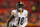 KANSAS CITY, MO - JANUARY 16: Pittsburgh Steelers wide receiver Diontae Johnson (18) before an AFC wild card playoff game between the Pittsburgh Steelers and Kansas City Chiefs on Jan 16, 2022 at GEHA Field at Arrowhead Stadium in Kansas City, MO. (Photo by Scott Winters/Icon Sportswire via Getty Images)