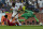 Real Madrid's goalkeeper Thibaut Courtois saves Liverpool's Mohamed Salah's shot during the Champions League final soccer match between Liverpool and Real Madrid at the Stade de France in Saint Denis near Paris, Saturday, May 28, 2022. (AP Photo/Petr David Josek)