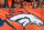 DENVER, CO - SEPTEMBER 18:  A general view of the  Denver Broncos logo on the sidelines during a game against the Indianapolis Colts at Sports Authority Field at Mile High on September 18, 2016 in Denver, Colorado. (Photo by Justin Edmonds/Getty Images)