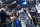 DALLAS, TX - MAY 24: Jalen Brunson #13 of the Dallas Mavericks walks off the court after Game 4 of the 2022 NBA Playoffs Western Conference Finals on May 24, 2022 at the American Airlines Center in Dallas, Texas. NOTE TO USER: User expressly acknowledges and agrees that, by downloading and or using this photograph, User is consenting to the terms and conditions of the Getty Images License Agreement. Mandatory Copyright Notice: Copyright 2022 NBAE (Photo by Noah Graham/NBAE via Getty Images)