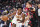 TORONTO, ON - NOVEMBER 5: Collin Sexton #2 of the Cleveland Cavaliers dribbles against the Malachi Flynn #22 of the Toronto Raptors during the first half of their basketball game at the Scotiabank Arena on November 5, 2021 in Toronto, Ontario, Canada. NOTE TO USER: User expressly acknowledges and agrees that, by downloading and/or using this Photograph, NOTE TO USER: User  is consenting to the terms and conditions of the Getty Images License Agreement. (Photo by Mark Blinch/Getty Images)
